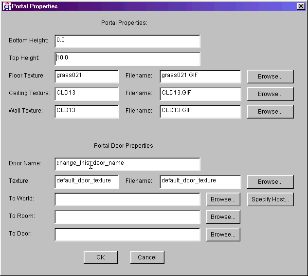 portal properties before change